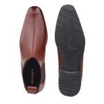 Tan Chelsea Boots for Men - Image 5