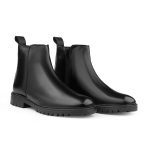 Round Toe Zipper Boots for Men - Image 2